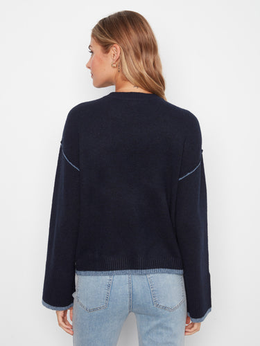 Drop shoulders offer a relaxed and comfortable fit in this chic sweater, ideal for layering during cooler days by Charlie B.