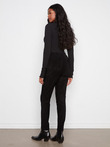 Crafted from stretch corduroy fabric, these pants offer flexibility and comfort for everyday wear. Created by Charlie B.