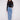 Blue denim corduroy pants with a stylish straight leg and long length, perfect for any occasion by Charlie B.