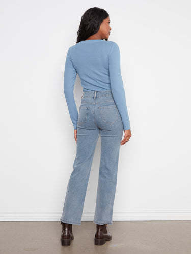Crafted from stretch corduroy fabric, these jeans provide flexibility and ease of movement. Created by Charlie B.
