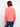 Coral top with unique sleeve embroidery, offering both style and comfort in its design. By Charlie B.
