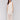 Ankle-length crochet maxi dress in natural shade by Charlie B.