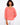 Coral blouse featuring a notched neckline with tie, adding a playful touch to the design by Charlie B.