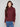 Cabernet sweater with a relaxed fit and diagonal cable knit, perfect for cozy days by Charlie B.
