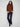 Fashion-forward sepia sweater showcasing a trendy slit hem, ideal for pairing with your favorite jeans by Charlie B.