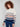 Stylish multicolor sweater with soft knit cuffs for added comfort by Charlie B.
