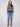Stylish drop shoulder sweater in leopard print with contrasting striped sleeves, ideal for a trendy casual look by Charlie B.