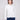 White sweater with a crew neck and speckled pattern, featuring a drop shoulder design by Charlie B.