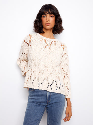 Relaxed fit sweater offering both style and comfort, made from premium materials. By Charlie B.