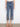 The cropped length design of these jeans offers a trendy and contemporary look, ideal for pairing with your favorite shoes. By Charlie B.