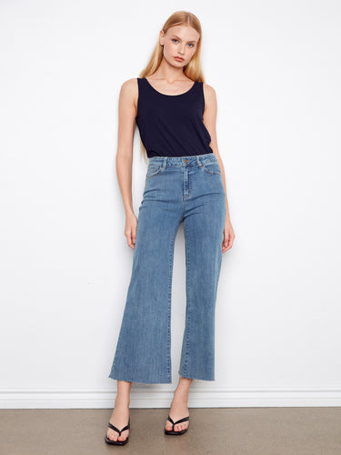 Crafted from stretch denim, these jeans provide comfort and flexibility throughout the day by Charlie B.