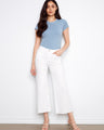 These pants feature a flared leg for a stylish silhouette, perfect for any casual occasion. By Charlie B.