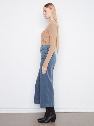 Showcasing practical patch pockets, these pants combine style and functionality effortlessly. Designed by Charlie B.