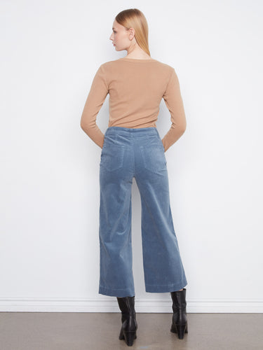 Embrace comfort with the stretch corduroy fabric of these chic pants, ideal for everyday wear. Created by Charlie B.