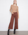 These pants feature a wide leg design, offering a stylish silhouette for any occasion. Crafted with attention to detail by Charlie B.
