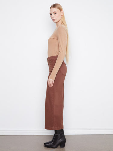 A zip fly and button closure provide functionality and style in these versatile pants, expertly crafted by Charlie B.