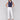 White twill pants featuring a straight leg design by Charlie B.