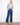 Indigo jeans featuring a wide leg design and regular rise for a comfortable fit by Charlie B.