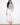 White cropped jeans featuring a wide leg design, crafted from stretch twill fabric for comfort and style by Charlie B.