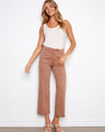These pants feature a wide leg design that offers a relaxed and stylish fit, perfect for any casual outing. By Charlie B.