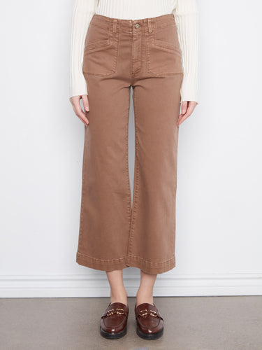 Crafted with a cropped length, these pants offer a modern twist on classic style, ideal for showcasing your favorite footwear by Charlie B.