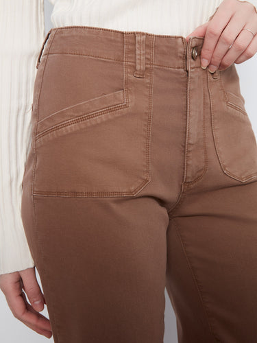 Designed with a regular rise, these pants deliver a flattering fit that complements various tops and accessories effortlessly by Charlie B.