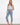These jeans feature a slim fit design with elegant floral embroidery, perfect for a chic look by Charlie B.