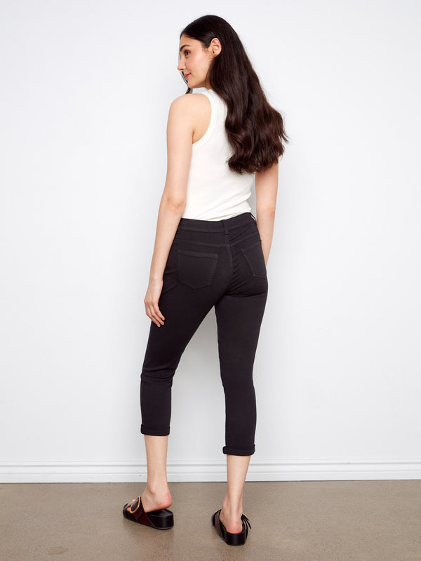 Enjoy the comfort of regular rise in these versatile and stylish pants for any occasion by Charlie B.