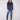 Indigo denim pants featuring a long length and skinny fit, perfect for versatile styling by Charlie B.