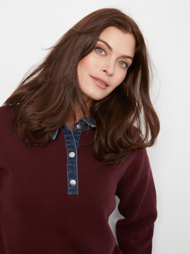 Embrace the relaxed fit of this sweater, offering comfort without compromising on style. By Charlie B.