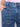Cropped length jeans in stretch denim with utility style pockets by Charlie B.