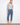 Medium blue jeans with a slim fit and embroidered cuffs, crafted from stretch denim for comfort by Charlie B.