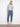 Medium blue jeans with a slim fit and embroidered cuffs, crafted from stretch denim for comfort by Charlie B.
