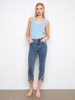 Featuring a slim fit, these jeans offer a flattering silhouette with stretch denim for comfort and style by Charlie B.