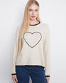 Sweater featuring a cozy crew neckline with ribbed detailing for added comfort and style. Perfect for any casual outing. By Charlie B.