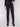 Featuring stretch denim, these charcoal jeans have a five-pocket design with elegant embroidery by Charlie B.
