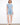 Denim shorts in light blue with intricate side embroidery, crafted from stretch fabric for comfort by Charlie B.