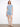 Chic light blue shorts in soft stretch denim with practical five-pocket styling by Charlie B.
