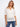 Stylish white crochet top with a chic notch neckline and placket detail, perfect for casual outings by Charlie B.