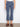 These cropped denim pants have charming patch pockets with bow accents, offering a regular rise for comfort by Charlie B.