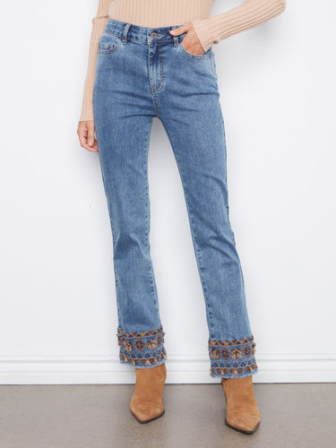 These full-length jeans with 5 pockets offer both functionality and style, ideal for everyday wear by Charlie B.