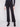 Elegant black pants with side and back pockets, designed in comfortable stretch twill fabric by Charlie B.
