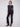 Stylish black ponte pants with a comfortable elastic waistband and elegant button details for a modern look by Charlie B.