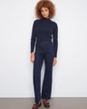 These jeans feature a stylish flare leg design, perfect for adding a touch of elegance to any outfit by Charlie B.