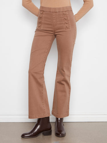 These jeans feature full-length legs, perfect for a chic look by Charlie B.