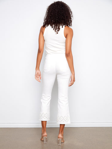 With a classic five-pocket design, these pants combine functionality with fashion effortlessly. Created by Charlie B.