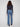 Floral embroidered flared jeans made from stretch denim, perfect for adding flair to any outfit by Charlie B.
