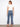 Crafted in stretch denim, these cropped jeans are adorned with colorful pixelated embroidery to elevate your wardrobe essentials by Charlie B.