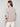 Sweater in heather taupe with vibrant floral embroidery, designed with drop shoulders for a stylish look by Charlie B.