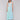 Lagoon maxi dress with overlap V-neckline and crochet waistband by Charlie B.